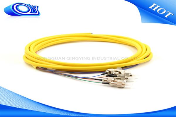 FC Connector 6 Core OM3 Fiber Patch Cable Custom Length Fiber Optic Patch Cables