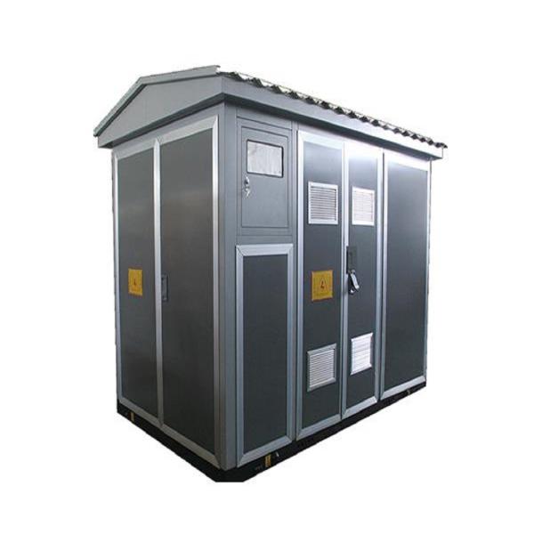 Pad Mounted Transforme Outdoor Three Phase Box Type 550KV Power Transformer Distribution Substation with steel structure