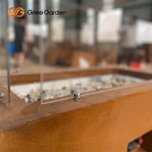 Outdoor Camping Fire Pit Large Bonfire Wood Stove Corten Steel Firepit