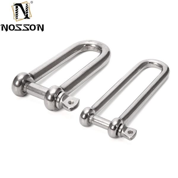 Marine Hardware Hot Forged D Shackle Stainless Steel Heavy Bow Load Clamp for Chain Rope Industrial Application