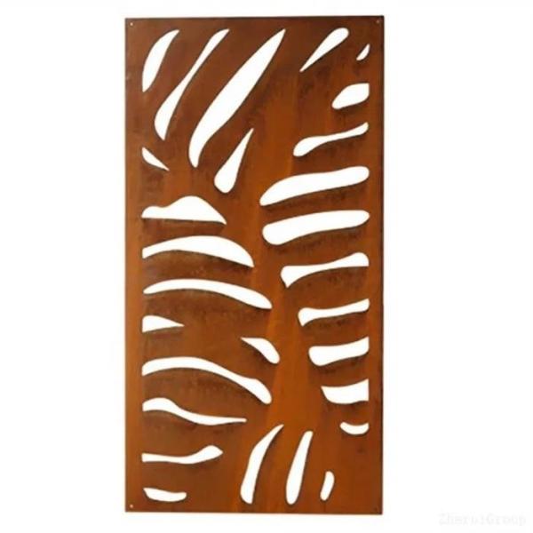 O laser cortou a tela de aço decorativa da privacidade dos painéis de parede de 2.0-3.0mm Corten