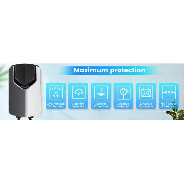 7KW 11KW 22KW Wall EV Chargers Type 2 Fast Wallbox Electric Car Charger