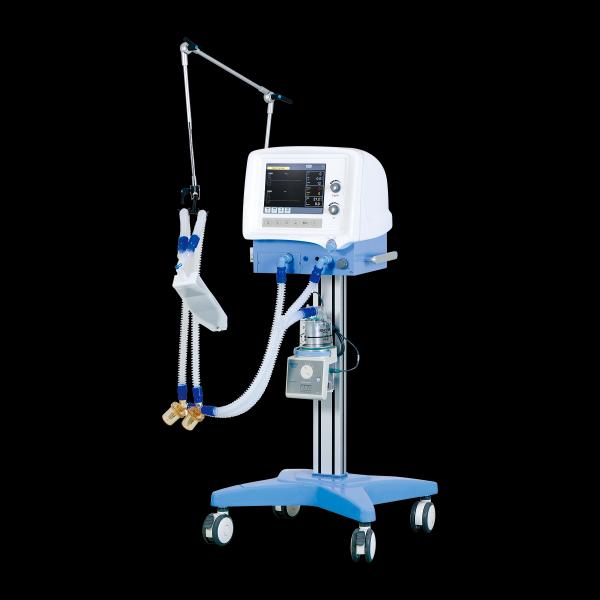 280kpa ICU Ventilator Machine 100cmH2O IPPV Intensive Care Breathing Machine
