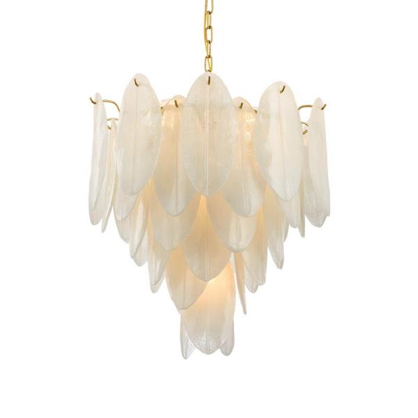 Nordic Modern Luxury Chandelier with Custom Pendant Lights and 3D Printing Pattern