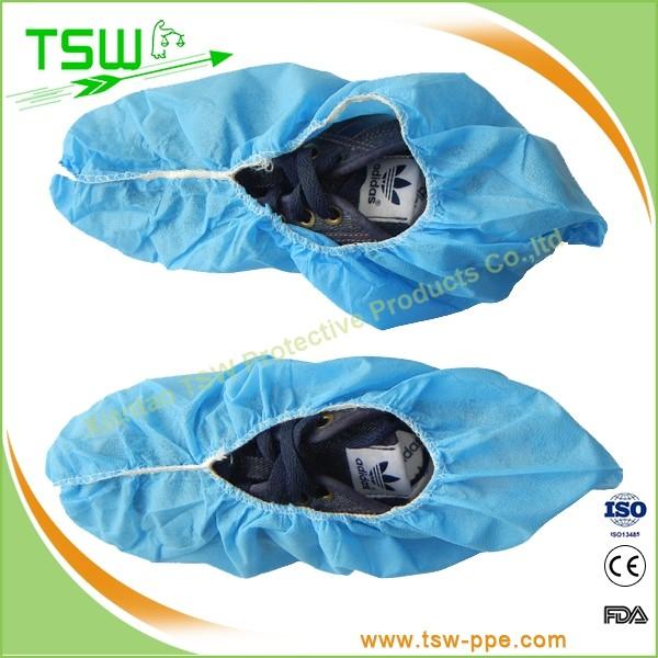 15x36cm 17x41cm Anti Skid Nonwoven Shoe Cover