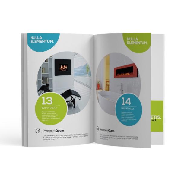 PSD C1S Instruction Booklets Manual Guide Glossy Matte Varnishing 500pcs