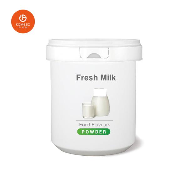 Food Additive Fresh Milk Flavor Water / Oil-Soluble Powder