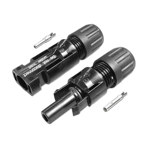 MC4 Solar PV Connectors Panel Mount with Female and Male Plug for New Energy Solutions