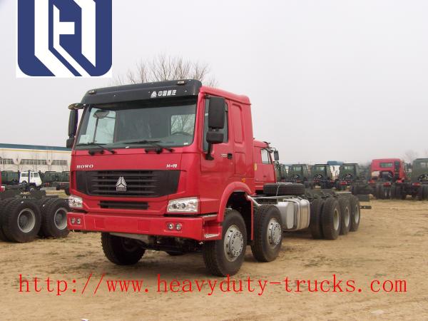 Heavy Duty 336hp 371hp Sinotruk Howo Truck Tractor Head HW76 Standard Cabin