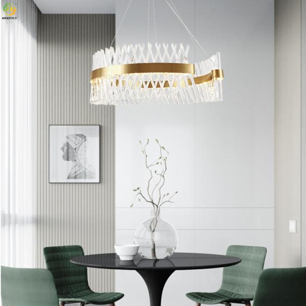 Утюг гальванизируя свет СИД золота краски искусства дома Кристл печь нордический привесной