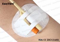 Silicone Urethral Latex Foley Catheter Breathable With Self Adhesive Tape