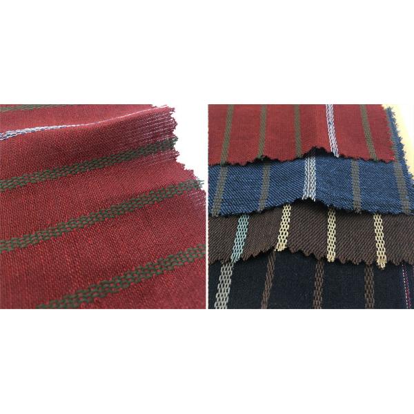 Помытая ткань сплетенная холстинкой нашивки хлопка белья жаккарда 110gsm