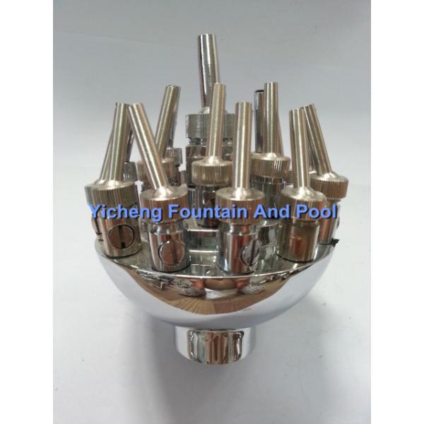 Stainless Steel Ajustable Blossom Pond Fountain Nozzles for Outdoor Backyard Fountains