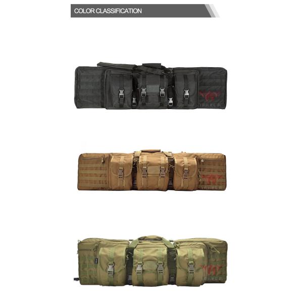 Outdoor Military Hunting Tactical Gun Bags , Long Multiple Rifle Case Backpack