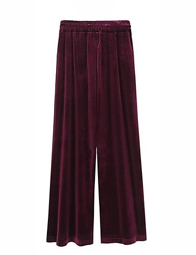 new design elephant pants trousers,woman hot sale velvet pants with elastic