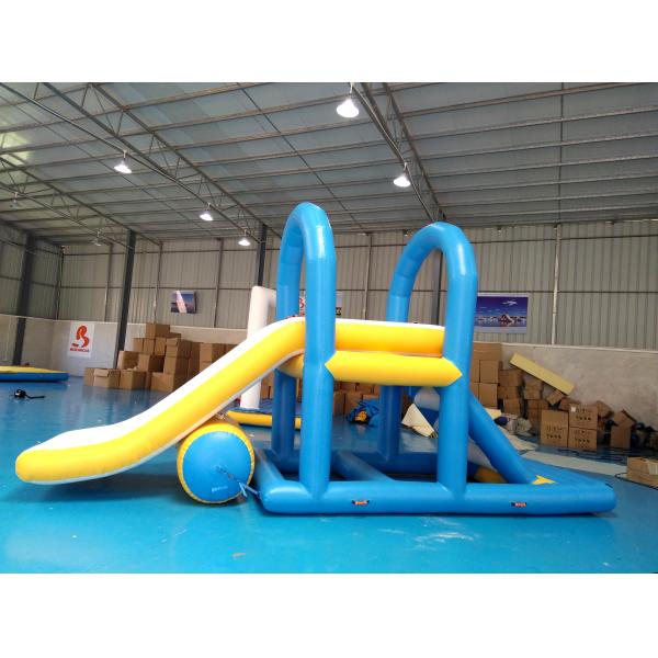 Скольжения Аква аквапарк поставки водонапорная башня раздувного плавая для озера