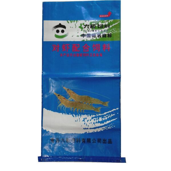 Eco Friendly BOPP Laminated PP Woven Sack Bags With Top Hemming Custom Size