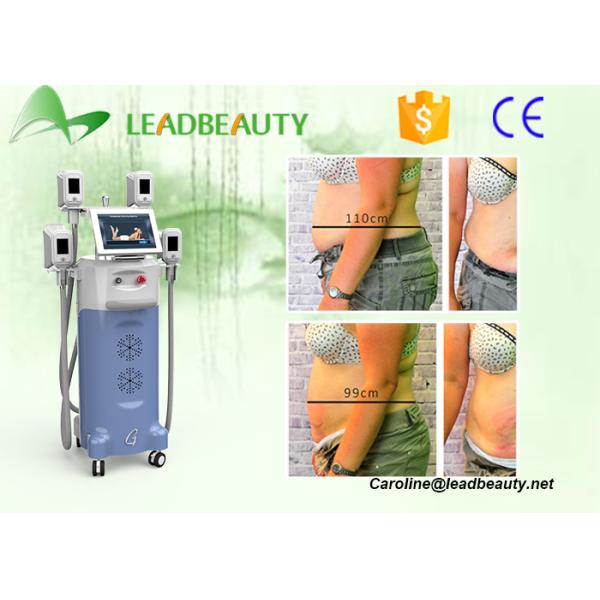Hot in USA!Fat freeze 4 heads cryolipolysis cavitation rf weight reducing machine