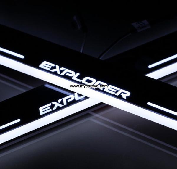 Ford Explorer auto parts retrofit LED moving lights for car door scuff