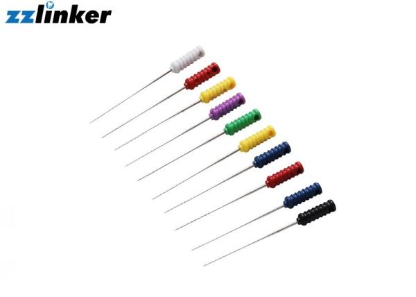 Gentle Hand Endodontic Files And Reamers Root Canal Treatment Colored Ss Material