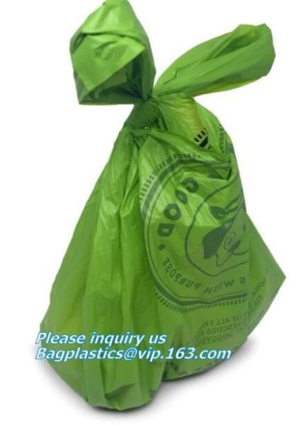 Compostable Dog Poop Bag/ Pet Waste Bags, Leak Proof Dog Waste Poop Bags, Environment Friendly Compostable Dog Pet Po