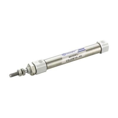Stainless Steel Mini Air Cylinder CJ2 Series 0 - 70℃ With Bore 6  / 10 / 16mm