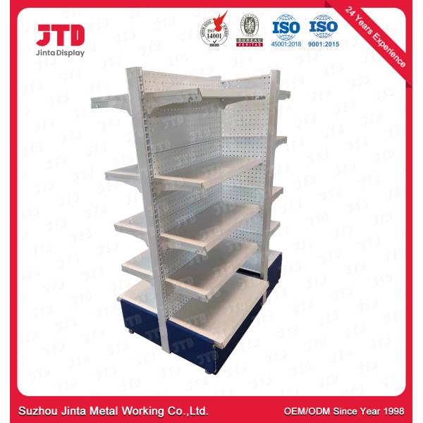 cremalheira do armazenamento do metal branco do OEM da cremalheira de exposição das ferramentas elétricas de 1m