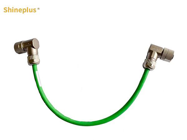 PUR Sheath 250V IP67 Insulated Flexible Waterproof Industrial Wiring Harness M12