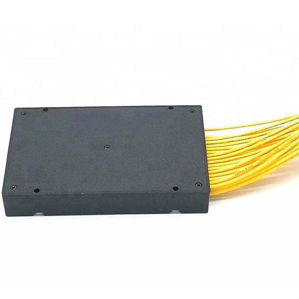 FTTB FTTH 1x32 Fiber Optic PLC Splitter ABS Box Type With SCAPC Connector