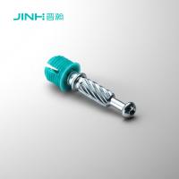 Jh-2148 Mini Cam Screw Cam Bolt Dowel 32mm Coupler de mobilier économe en espace pour les unités de stockage plat-emballés