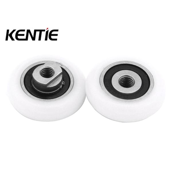 S605RS Stainless Steel Inner Ring With Convex Plate M4x20.8x5.9mm Curtain Roller Wheel