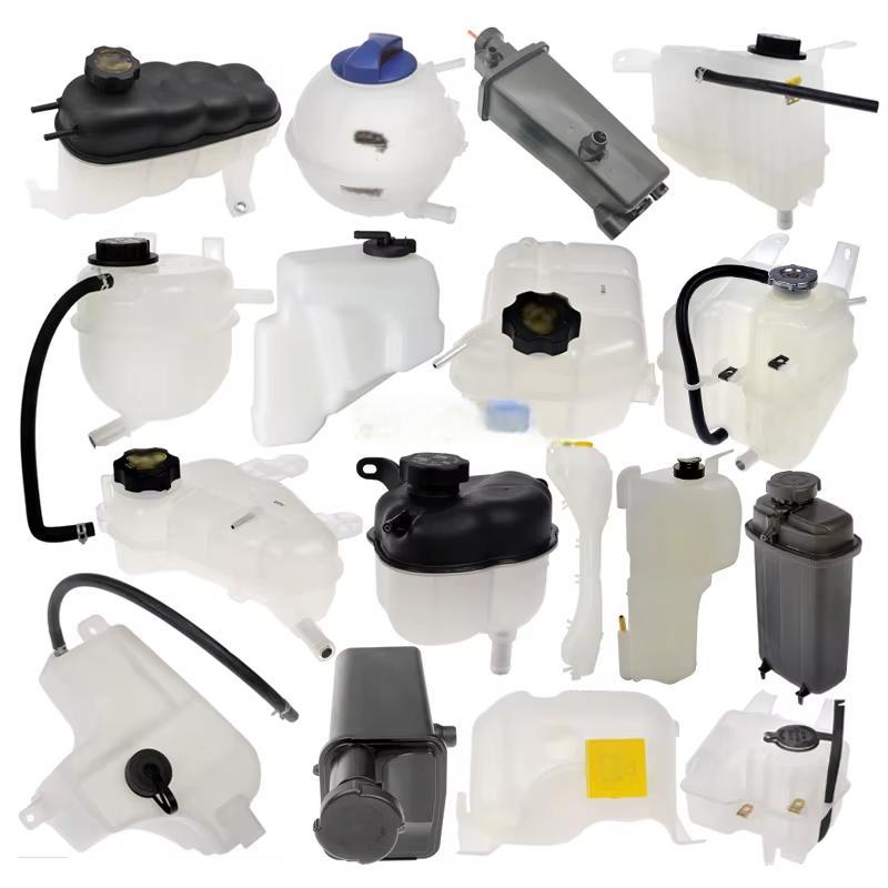 Zpartners Plastic Car Radiator Coolant Reservoir Overflow Expansion Tank Applicable for Toyota Hilux Honda Mazda Suzuki