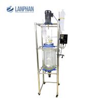 Réacteur en verre 100l 200l de laboratoire de cristallisation de SS304 Cbd