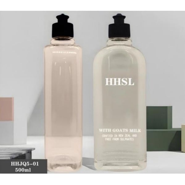 Customized Plastic Home Cleaning Bottles 500ml PET Bottle