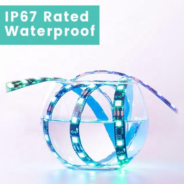 RGB High Lumen Waterproof Flexible LED Strip Light 24V 5050 SMD Led Roll 5m 10m Christmas Decoration