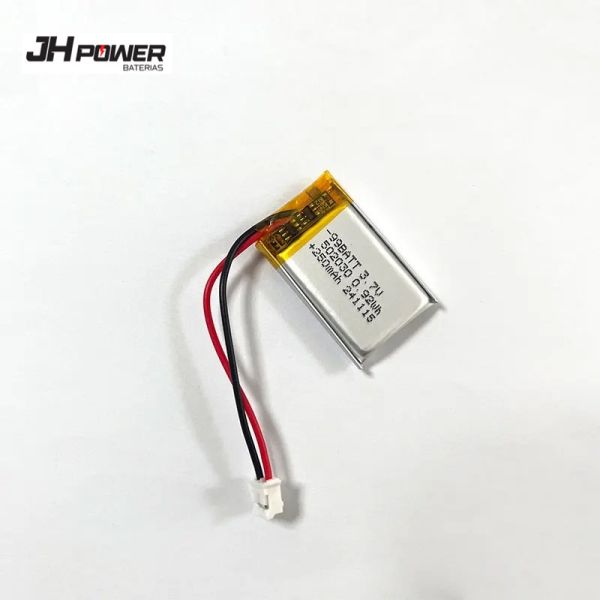 502030 Pouch Lithium Ion Battery 3.7 V 250mAh Lipo Battery With JST PH Connector