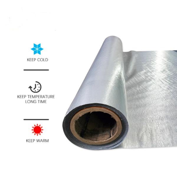 Temperature Resistance Reflective Aluminium Foil Fiberglass Insulation
