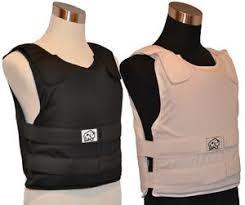 Kevlar Lightweight Bullet Proof Vest , Black Level 2 Bullet Proof Vest