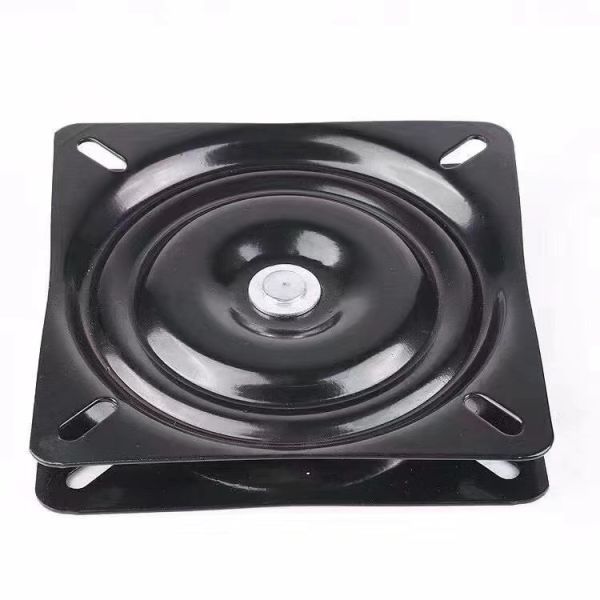 Swivel Chair with 360 Degree Rotating square Plate Furniture Hinge Mechanism Swivel Table Ball Bearing Rotation Plate