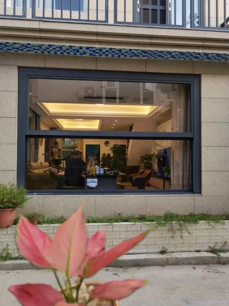 Retractable Solar Screen Folding Windows - Recessed Cassette Storage System