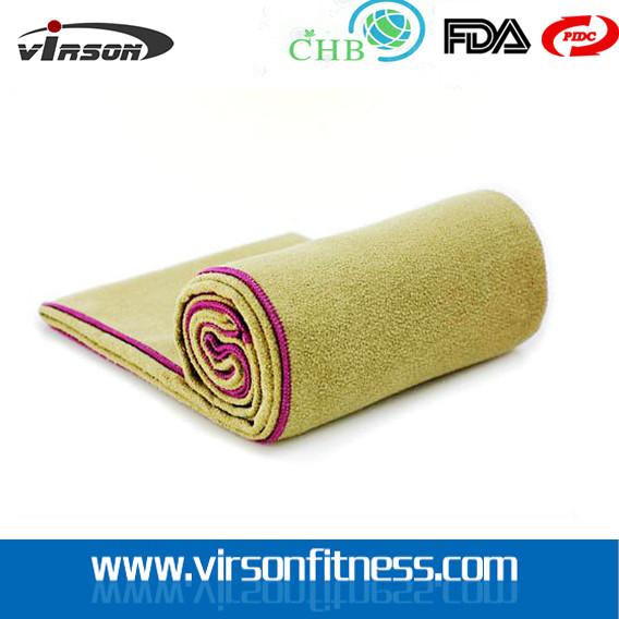 Contrast color yoga towel,non-slip Yoga Towel,microfiber yoga towel