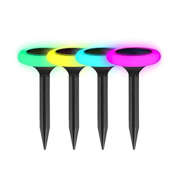 Solar Powered Landscape Light for Colorful Outdoor Decorative Lighting in Garden Villa