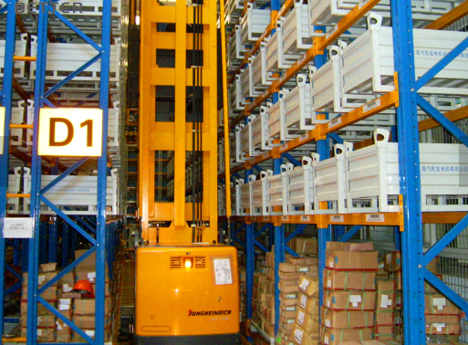 Efficient Intelligent ASRS Racking System Heavy Duty Warehouse Rack Low Labor