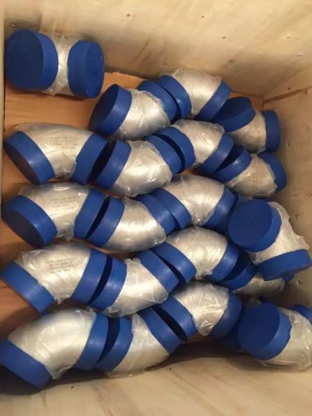 Solid Structure Forged Pipe Fittings 90° DIN 2605 1.4301 1.4306 1.4541 Long Lifespan