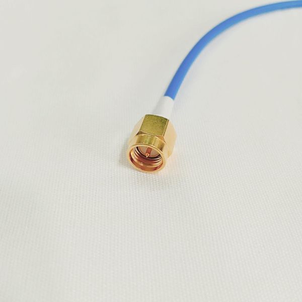 RG405 RF Cable Assembly ODM Connector Cable Assemblies SMA Male To SMPM Female