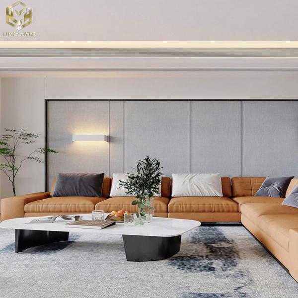 Modular Aluminum LED Track System With Quick-Connect Joints