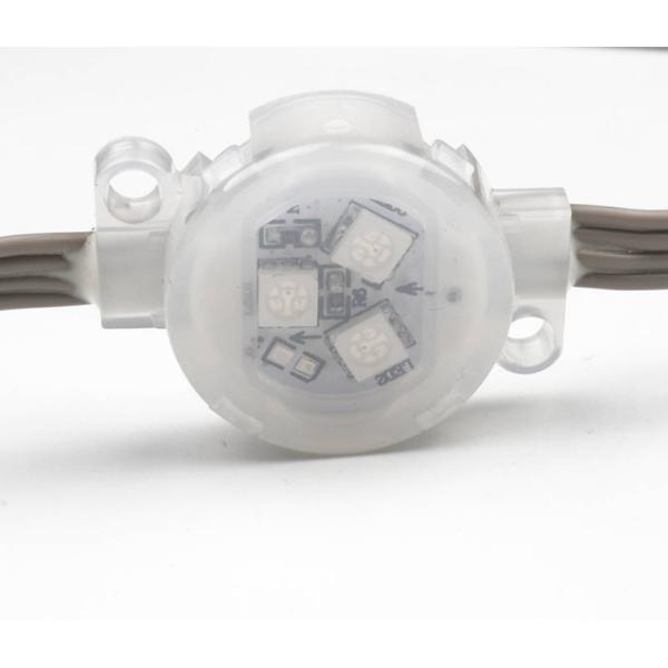 Диаметр 3LEDs света 30mm пункта СИД SMD5050/крышка IP67 ПК прозрачная делают водостойким