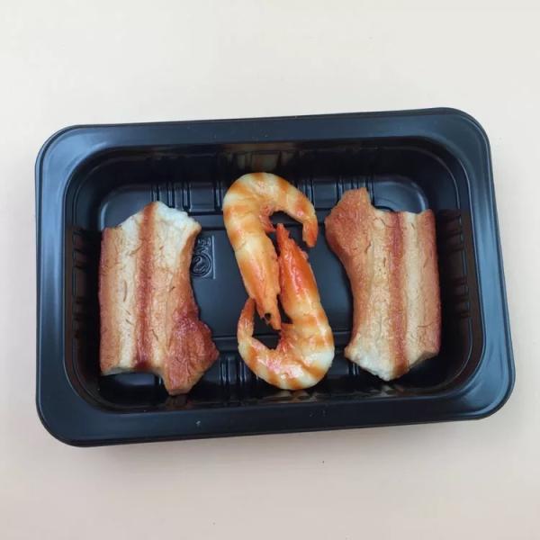 Non Toxic 16*11*3.5cm CPET Trays Food Packaging