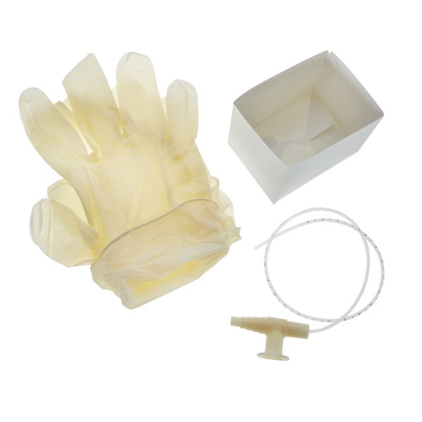 Disposable Suction Catheter Kit – Latex-Free, Flexible Tubing for Safe Airway Management