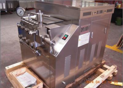 Máquina de homogeneização de leite de linha de processamento em novas condições industriais 4000 L/H 400 bar